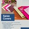Pack of 4 Assorted Sari Bag with Zipper Closure Single Saree Cover Wardrobe Clothes Organiser Sari Storage Bag Indian Wedding Favor Cloth Case Gift Packing